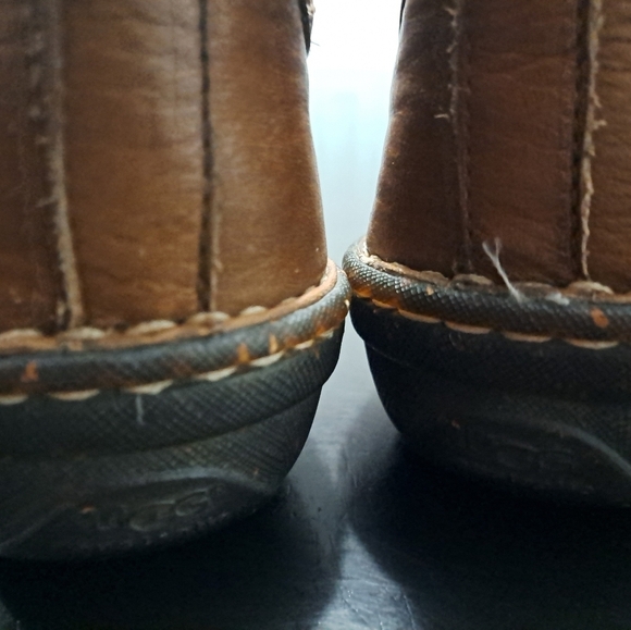 UGG Australia Caspia Brown Leather Boot    Size 5 - Picture 5 of 13